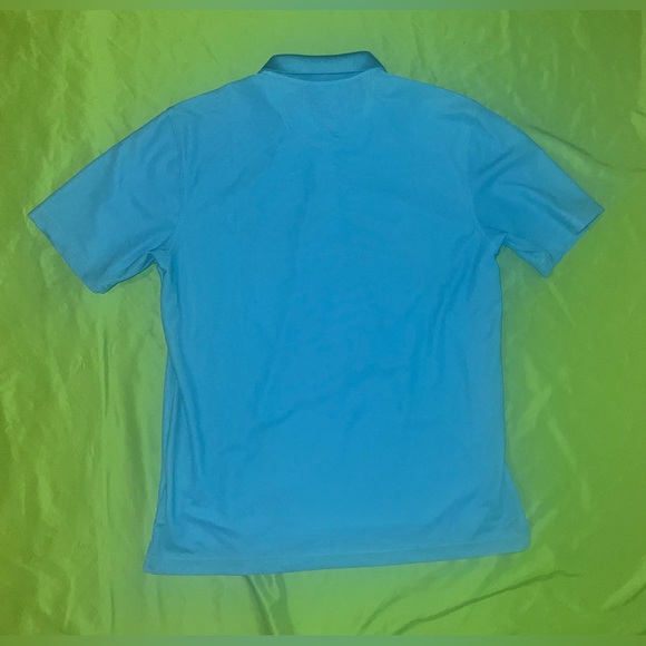 Greg Norman Men's Blue Polo Shirt size Large - Picture 2 of 5